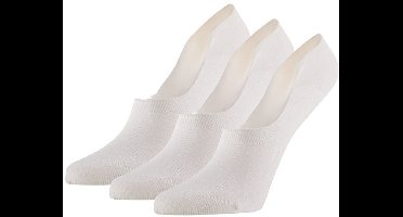 Apollo - 6-Pack - Bamboe Footies - No Show - Antibacterieel - Heren / Dames - wit - 35-38 - 121475000