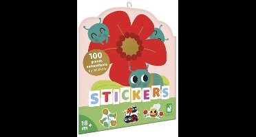 Janod Stickers - 100 stickers - Kleine dieren
