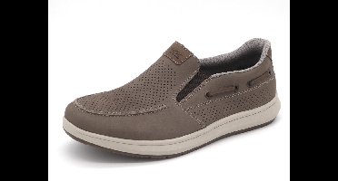 Rieker Heren Instapper - 16968-64 Taupe - Wijdte H - Maat 43