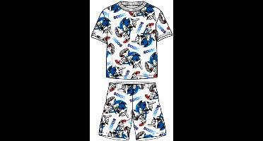 Sonic The Hedgehog Pyjama Wit Katoen Maat 152