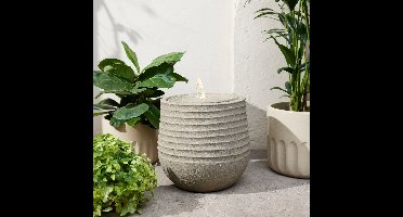 Kaemingk | Fontein Polypropyleen met Transformator Outdoor | Ø 40 x 37,5 cm