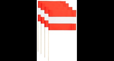 Zwaaivlaggetjes Oostenrijk 20x30cm (10st)