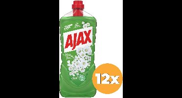 12x Ajax Allesreiniger Fete Des Fleurs Lentebloem (12 x 1250 ml)