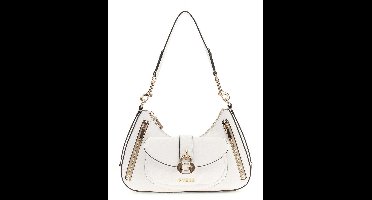 GUESS schoudertas Jessa Shoulder Bag White crème