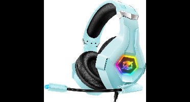 Core® Game headset draadloos - Headset - Game headset - Gaming headsets - Lichtblauw- ‎21x 20x 11cm; 399 g