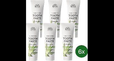 Urtekram Aloë Vera Tandpasta – 75 ml – Multipack met 6 stuks