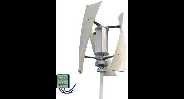 Windturbine - Windmolen - Windturbine Generator - Windenergie - Verticaal As - 5000W - 24V - Met controller - 3 Messen - Stille en Efficiënte Energieoplossing - voor Thuisgebruik