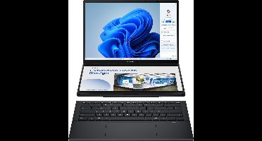 ASUS Zenbook Duo UX8406CA-QL038W - Convertible Laptop - Core Ultra 7 - 32GB/1000GB - 14 inch