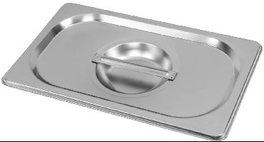 Mega-M PRO - Deksel GN 1/4 - Roestvrijstaal - Kras- en deukbestendig - Hittebestendig