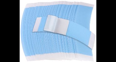 Haaraccessoires kantlijm – blauw – 10 Stuks – dubbelzijdig,ultra sterke houder,waterdicht,voor front kant pruik,vervangbaar,met kant pruik tape remover voor haarextensies
