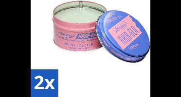 2 x Murray's - Hair-Glo - Pomade - Klassieke Look - Verzorgende Glans - 85 ml - Haarglans - Pomade - Haarverzorging - Klassieke Look - Retro Haar