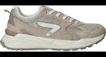 HUB Grid-m Sneakers Heren - Leren Sneaker - Beige - Maat 47