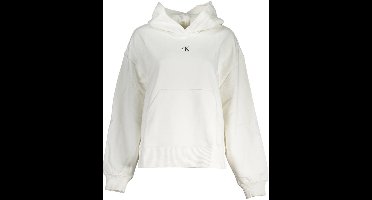 Calvin Klein - Dames Hoodie - Boven het Hoofd - Wit - XL