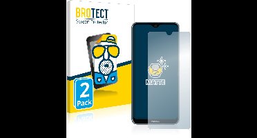BROTECT - Screenprotector voor Nokia 6.2 - Folie Beschermfolie matte 2 Stuks