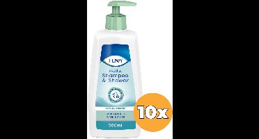 10x Tena Shampoo & Shower (500 ml)