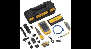 Fluke Networks LIQ-KIT-VFL-FBRLRT Kabel-, netwerk- en WiFi Industrial Ethernet-tester