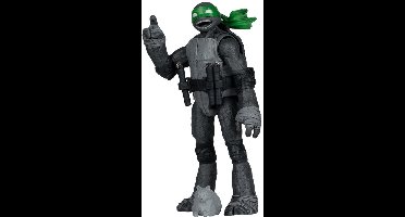 McFarlane Toys Teenage Mutant Ninja Turtles Page Punchers Action Figure Michelangelo (Black White & Green) (Red Platinum Edition) 13 cm Action Figuur