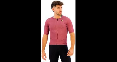 Ale Pr-e Earthy Style Korte Mouw Wielertrui Paars L Man