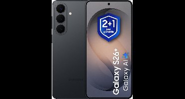 Samsung Galaxy S26 Plus - 256GB - Black + 1 jaar extra garantie