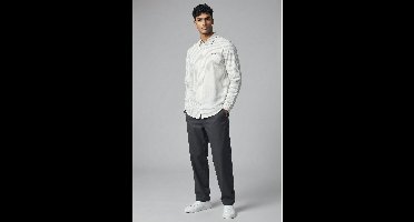 Guess Jacquaurd Gestreept beige overhemd