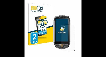BROTECT - Screenprotector voor Oukitel K16 - Folie Beschermfolie transparant 2 Stuks