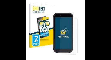 BROTECT - Screenprotector voor SkyCaddie SX550 - Folie Beschermfolie transparant 2 Stuks