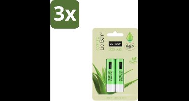 Sence – Lippenbalsem – Aloë Vera – Verzorgend - Bulkverpakking - 3 stuks