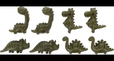 Flamingo Veggie Dino Hondensnack met Appel S 8st 120g