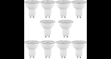 Integral LED - GU10 LED spot - 4,9 watt - 2700K extra warm wit - 590 lumen - niet dimbaar 10-pack