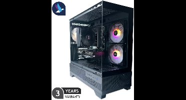 Diamond VI ARGB Gaming PC | AMD Ryzen 7 - 9800X3D | NVIDIA RTX 5070 - 12 GB GDDR7 | 32 GB DDR5 | 1 TB SSD | WiFi | Bluetooth | Windows 11 Pro