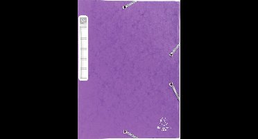 Exacompta 25x Cartobox Archiefdoos Rug 25mm - A4 (vlak geleverd) - Purper - 18515H