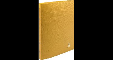 Exacompta 25x Ringband ondoorschijnende PP met 2 ringen van 15 mm - A4 - Geel - 54196SE