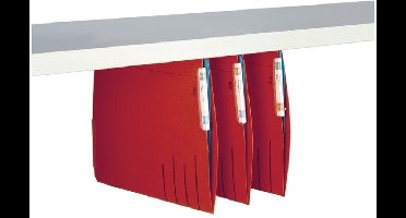 Jalema Laterale Hangmap A4 Rood 10 stuks