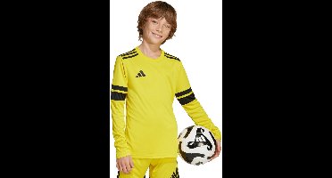 adidas T-shirt Kinderen Squadra 25 Long Sleeve Geel - Maat 128cm