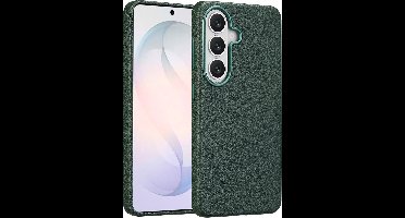 Accezz Hoesje - Geschikt voor Samsung Galaxy S26 - met Magnetische Ring Leather Backcover - Cedar Green