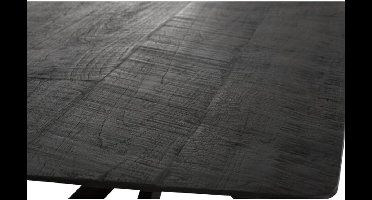 DTP Home Eettafel Curves Rechthoek teakhout - 210x78 cm