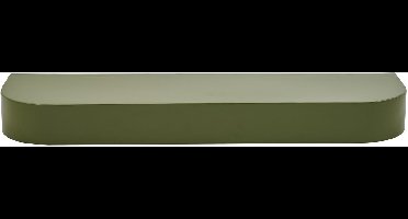 Wandplank Disk - Metaal - Groen - 70 x 7 x 20 cm (BxHxD)