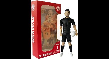 Megableu - Rode Duivels - Actiefiguur 20 cm - Thibaut Courtois - Voetbal Speelfiguur met Bewegende Ledematen