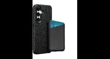 Accezz Leren Hoesje inclusief Pasjeshouder - met Magnetische Ring - Geschikt voor Samsung Galaxy S25