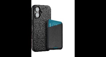 Accezz Leren Hoesje inclusief Pasjeshouder - Geschikt voor MagSafe - Geschikt voor Apple iPhone 16