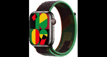 Apple Sport Loop band voor de Apple Watch | 38/40/41/42 mm - Black Unity