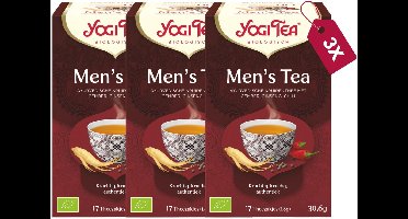 Yogi Tea Men's Tea Bio - 3 pakjes