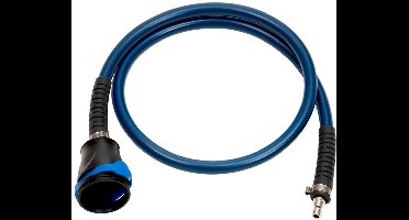 Reserve ademslang voor de Fresh-air C verseluchtregelaar, met nippel en QRS-aansluiting voor lassen - 853064 9100FX AIR TUBE BLUE