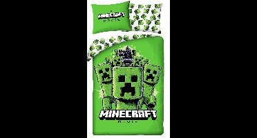 Minecraft Dekbedovertrek Zombies - 140 x 200 cm + 70 x 90 cm - Katoen