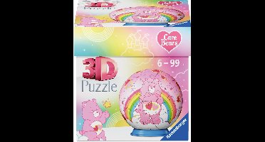 Ravensburger – Care Bears: Love-a-Lot Bear – 3D Puzzle-Ball – 55 Stukjes