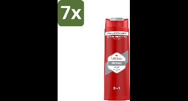 7 x Old Spice - Original - Douchegel 3-in-1 - Reinigt, Verfrist & Verzorgt - 400 ml - Douchegel - 3-in-1 - Reinigen - Verfrissen - Verzorgen