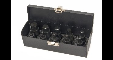 krachtdoppenset 1/2 inch, 10-delig