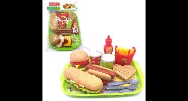 Kinderen Spelen Huis Hamburger Speelgoed Simulatie Voedsel Frietjes, Keuken Speelgoed, Voedsel Speelgoed, Keuken Hamburger Speelgoed Set, Educatieve Role-Playing Geschenken