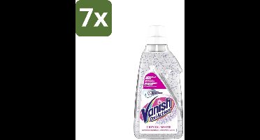 Vanish Oxi Action - Kristalwit - Vlekkenverwijderaar Gel - Zonder Bleek - Witte Was - 15 Wasbeurten - Bulkverpakking - 7 stuks