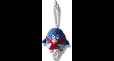 Muziekdoosje Antarctic Pinguïn met Rode Sjaal